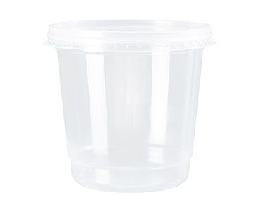 POTE REDONDO C/TAMPA 750ML KP-750 TRANSP C/10X25