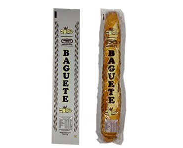 SACO PLÁSTICO P/BAGUETE 13X65 TRANSPARENTE MICROPERFURADO C/1000